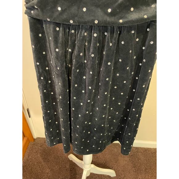 Victoria Secret plush lush little black dress womens small strapless rhinestones - Picture 4 of 12